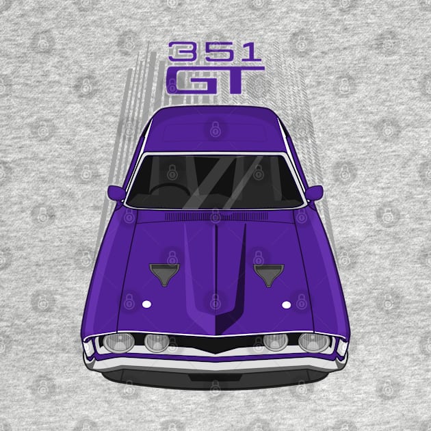 Ford Falcon XA GT 351 - Purple by V8social